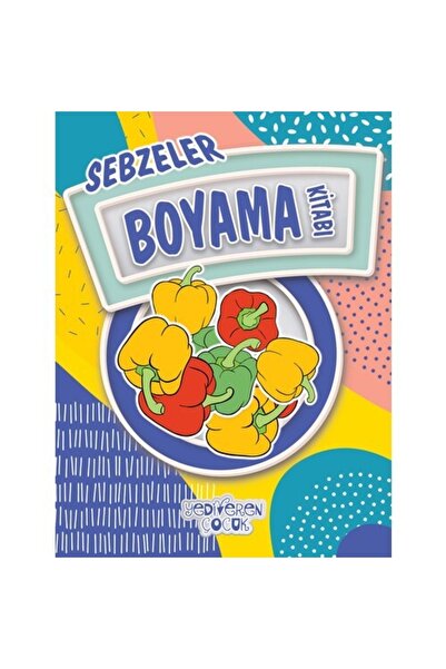 Yediveren Çocuk Vegetables/ Coloring Book