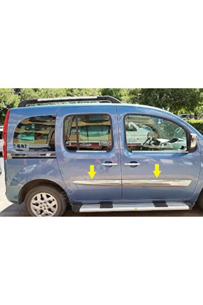 FAMS OTO AKSESUAR Renault Kangoo Krom Yan Kapı Çıtası 4 Kapı 2008-2011 Arası ...