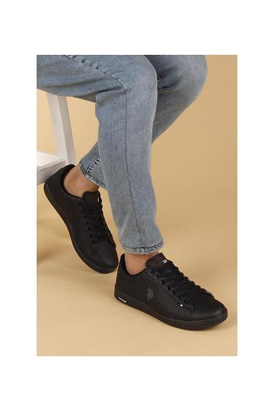 U.S. Polo Assn. Ανδρικά μαύρα casual αθλητικά παπούτσια 2m Franco 2fx - 101081597