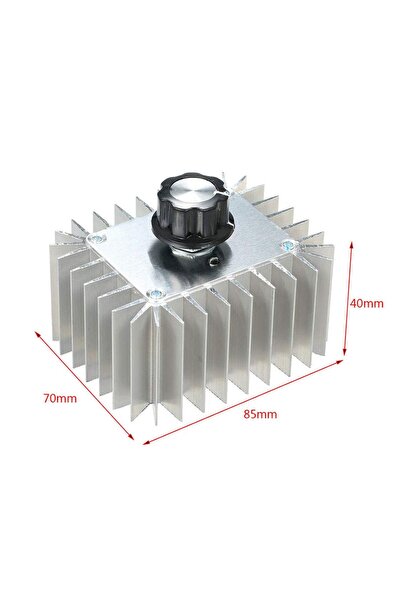 ROBA 5000w Ac 220v Dimmer Rezistans, Isı, Fan, Motor Devir Hız Kontrol
