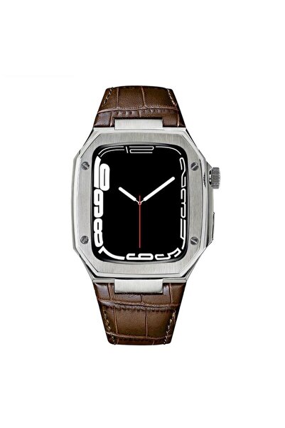 AktarMobile Watch 8 9 45 Mm Uyumlu Modifikasyon Kiti Hublot Tasarım Paslanmaz...