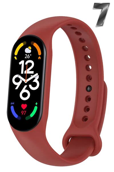 PUFWİN Mi Band 7 Uyumlu Silikon Kordon