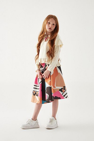 Lia Lea Bg Store Girl Ecru blůza 22pfwl03621