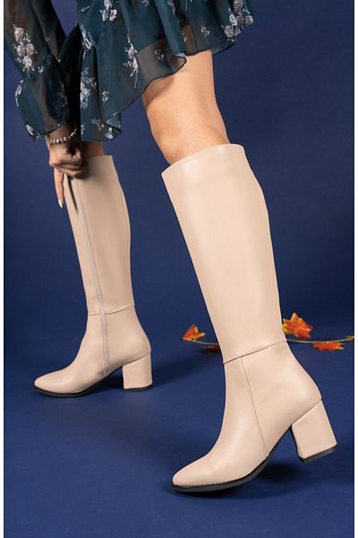 Riccon Nude Skin női csizma0012816s