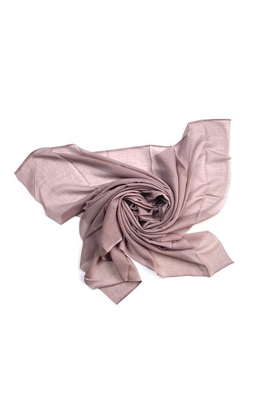 Naz Ipek 100% Cotton scarf suitable for embroidery, Powder Color 100x100cm