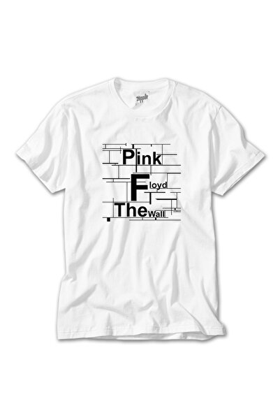 Z zepplin Tricou alb Pink Floyd The Wall