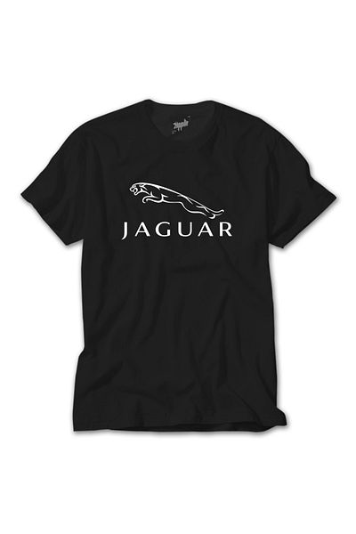 Z zepplin Μαύρο μπλουζάκι Jaguar Logo 2