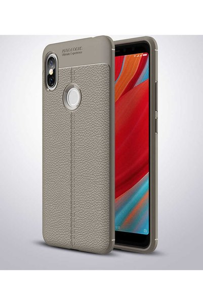 kılıffuarı Xiaomi Redmi S2 Compatible Case Silicone Leather Look Protected Ni...