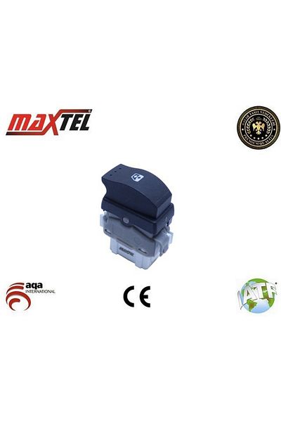 Maxtel Rear Laguna Ii (01-07) Megane Ii (02-08) - Glass Opening Button with 6 Plugs 8200315024