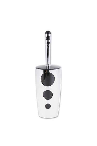 Flora Chrome Punto Toilet Brush F337