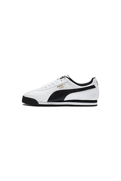 Puma 353572   04 Roma Basic - Pantofi sport alb negru, mărimea 37