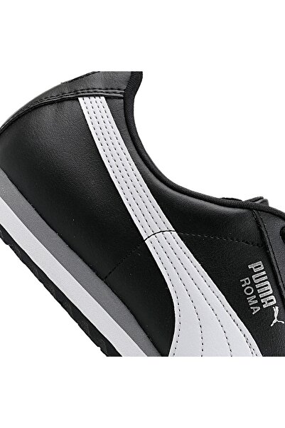 Puma 353572 11 Roma Basıc Black - Whıte/siyah Beyaz/43 Numara
