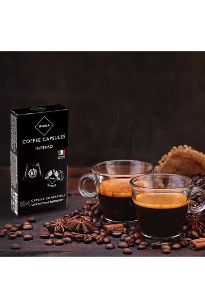 Rioba 11 Intenso Coffee Capsules - Strong Mix Intensive Aroma Coffee