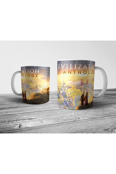 Pixxa كوب Sid Meier's Civilization موديل 3