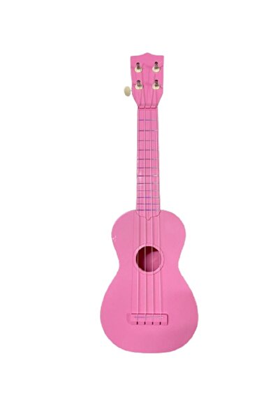 bademüzik Soprano Ukulele Pembe Renk Kompozit Kaliteli