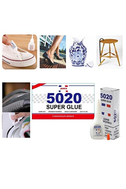 Janva 502 0 Super Yapıştırıcı Saniyelik Hızlı Japon Yapıştırıcısı Çanta Oyunc...