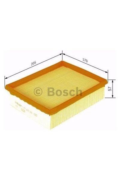 Bosch Citroen Xsara 2.0 16v 1997-2005 Air Filter