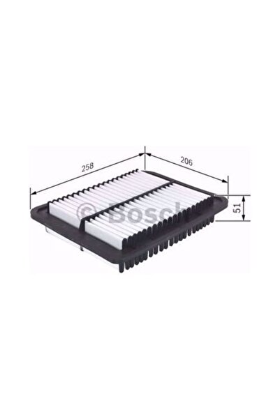 Bosch Peugeot 4008 1.6 Hdi Awc 2012-2020 Air Filter Compatible