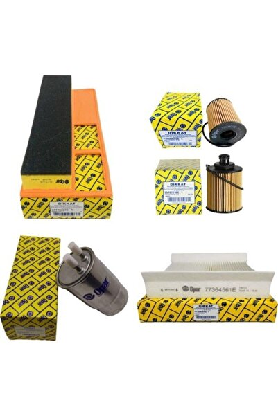 Genel Markalar Fiat Linea Euro 4 Filtre Bakım Seti 1.3 Multijet 16v 2007-2012 [- Beygir Parcapar1515c]