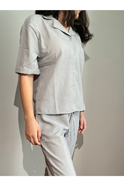 Butik Keten Gömlek