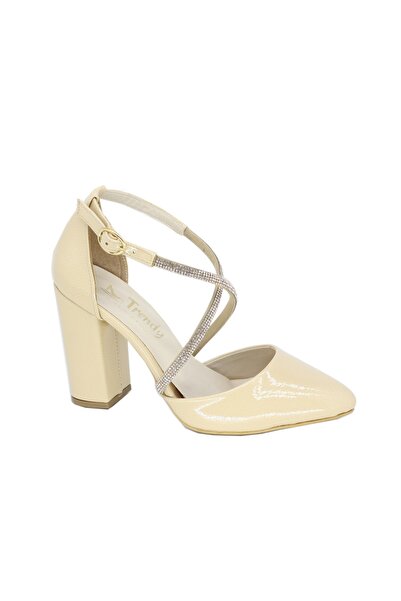 TRENDYSHOES Trendyshose 04078 Debele, udobne ženske cipele sa petom