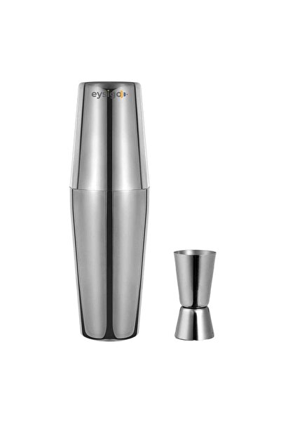 Eysigo Boston Kokteyl Shaker Seti Çelik 550/750 ml, 2 Parça