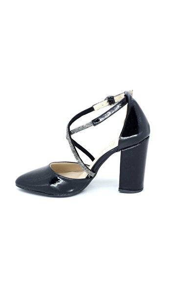 TRENDYSHOES Trendyshose 04078 Thick Comfortable Heel Women's Shoes