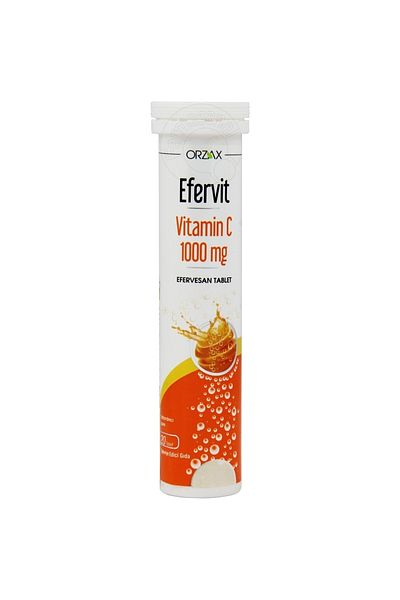 Ocean Effervit Vitamin C 1000 Mg 20 Effervescent Tablets -(MİAD:01/2024)