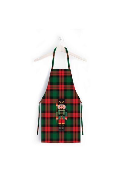 Adawall New Year's Themed Lead Soldier Kitchen Apron