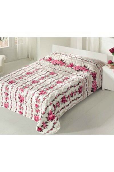 SARAR BATTANİYE Sarar Gift Double Blanket Pink