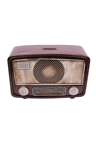 Otantik Çarşı Διακοσμητικός Μεταλλικός Ραδιοφωνικός Κουμπαράς 1210B-1102