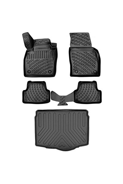 Rizline Volkswagen Taigo 2020 Sonrası 3d Paspas+ Altbagaj Havuzu Seti