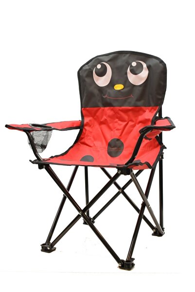 Mevsim Ticaret Çocuk Kamp Sandalyesi Uğur Böceği