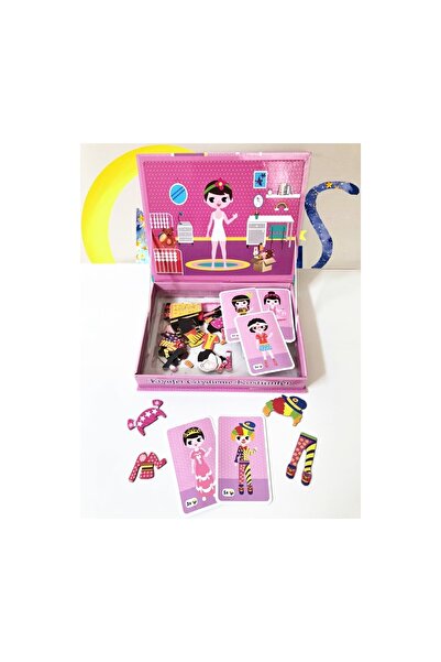 megame Manyetik Kıyafet Giydirme Oyunu Etkinlik Kitabı