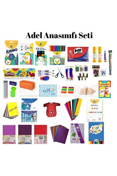 Adel Anasınıfı Kırtasiye Seti