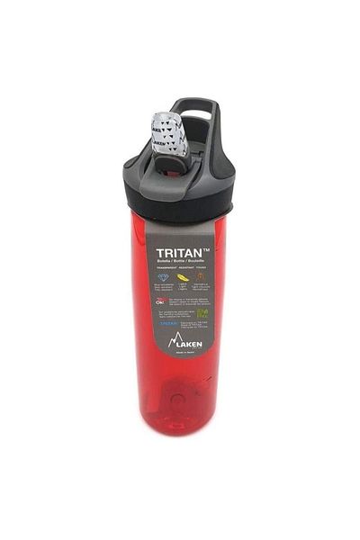 LAKEN 0.75 Liter Red Tritan Jannu Bottle - Lktn2r