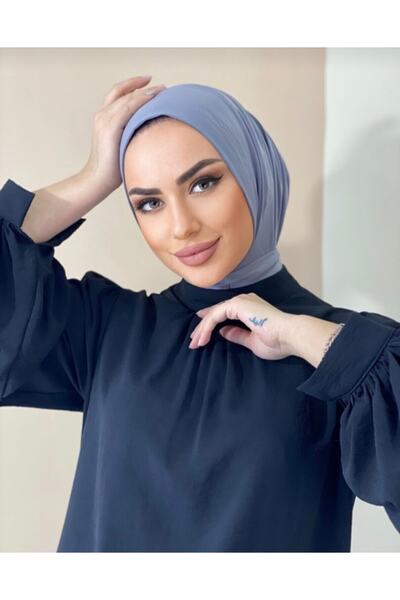 Ayselcehobi وشاح حجاب نسائي رمادي اللون