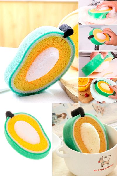 Kazanabil Avocado Bathroom Dish Sponge 16cm