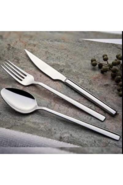 Kardelen طقم سكاكين وشوكة ملعقة 18 قطعة من اسطنبول لـ 6 أشخاص بجودة 18/10/304