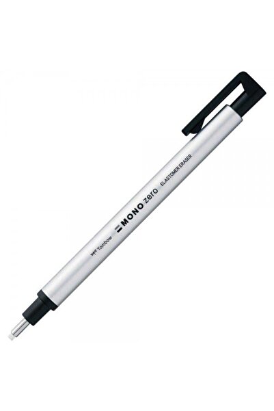 Tombow Mono Zero Fine Kalem Silgi Yuvarlak Uç -gümüş (2.3mm)