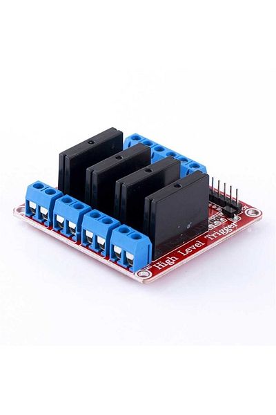 Arduino وحدة تتابع الحالة الصلبة 5 فولت 4 قنوات