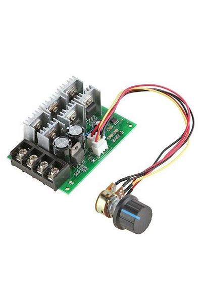 Arduino 2000 واط تيار مستمر 9 فولت-55 فولت 40A PWM وحدة تحكم سرعة المحرك