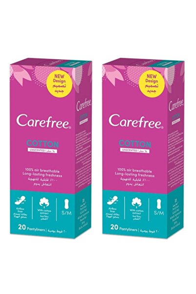 Neutrogena كيرفري 2 × 20 فوطة يومية بدون عطر