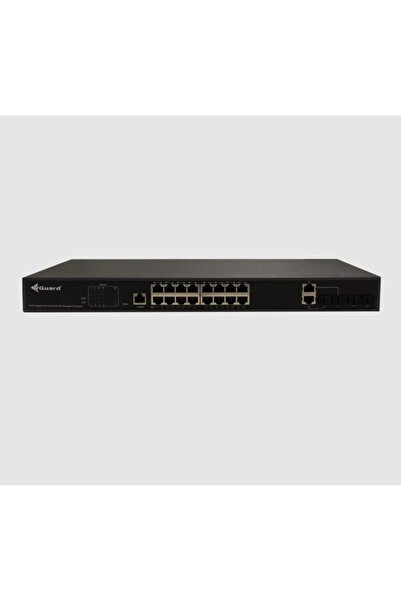 VGUARD Vg-sw2016pm-250 16 Port Poe 2 Port Uplink 2 Port Sfp Yönetilebilir Poe...