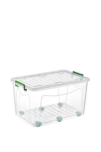 Şenyayla Plastik صندوق تخزين بعجلات من البلاستيك سعة 50 لتر من Şenyayla