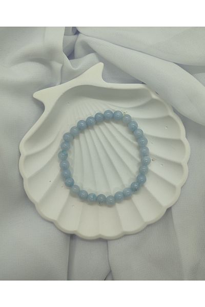 Senseour Aquamarine Natural Stone Bracelet