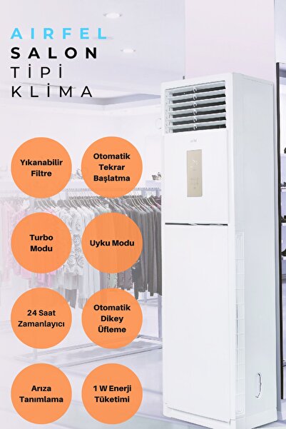 Airfel R32 48000 Btu Beyaz Salon Tipi Klima A