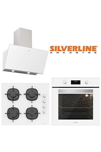 Silverline Ankastre Set (bo6502w02-3457 Soho-cs5335w02)