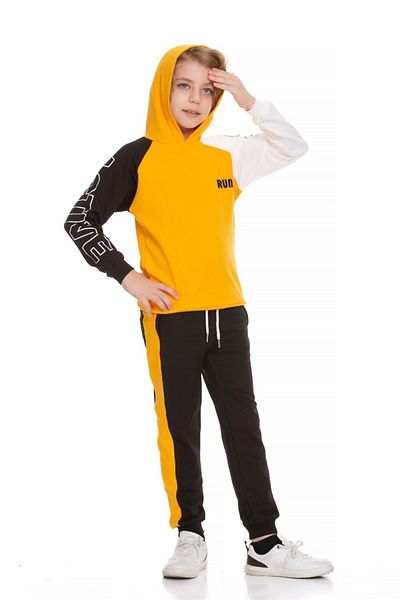 Cicitime Active Sport Printed Hooded Boy Suit
