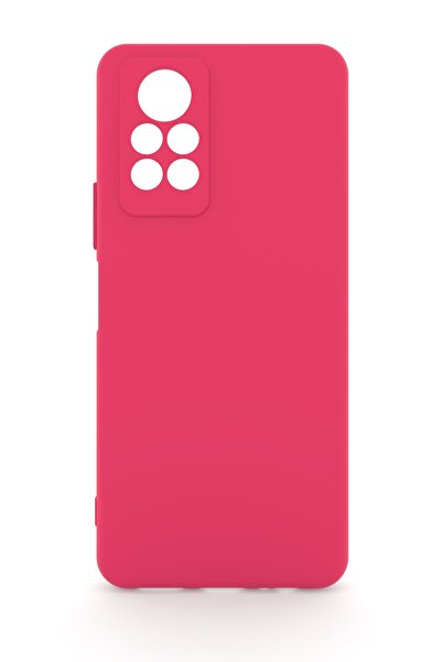 eonaks Infinix Note 11 Pro Kamera Korumalı Kırmızı Silikon Rubber Kılıf Arka ...